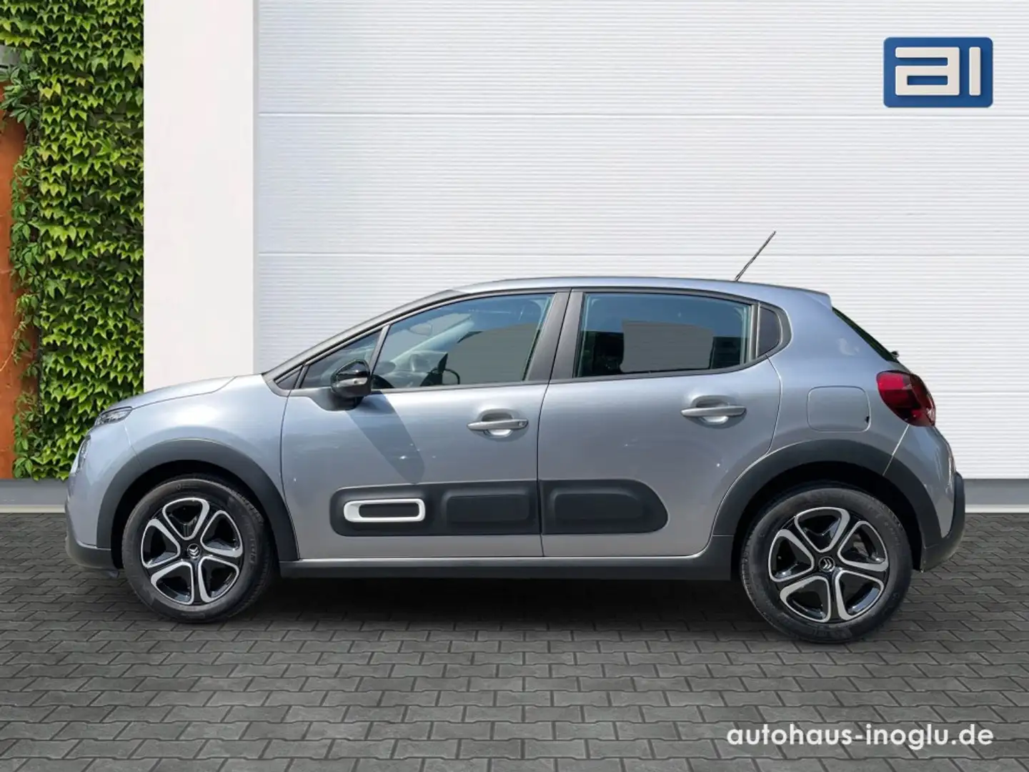 Citroen C3 PureTech 110 Plus Navi+LED+aKlima+Style-Paket++ Grau - 2