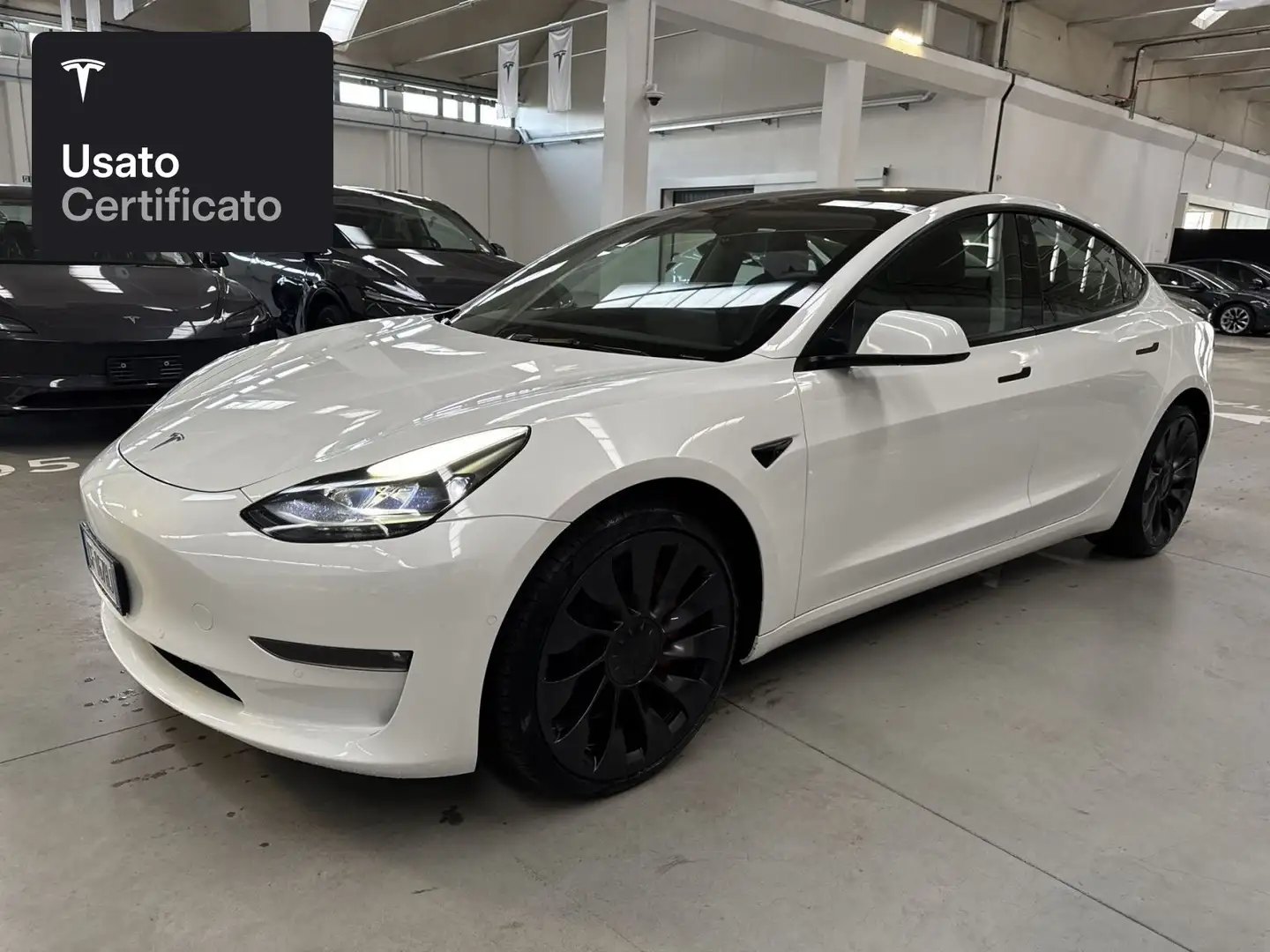 Tesla Model 3 Performance Bianco - 1