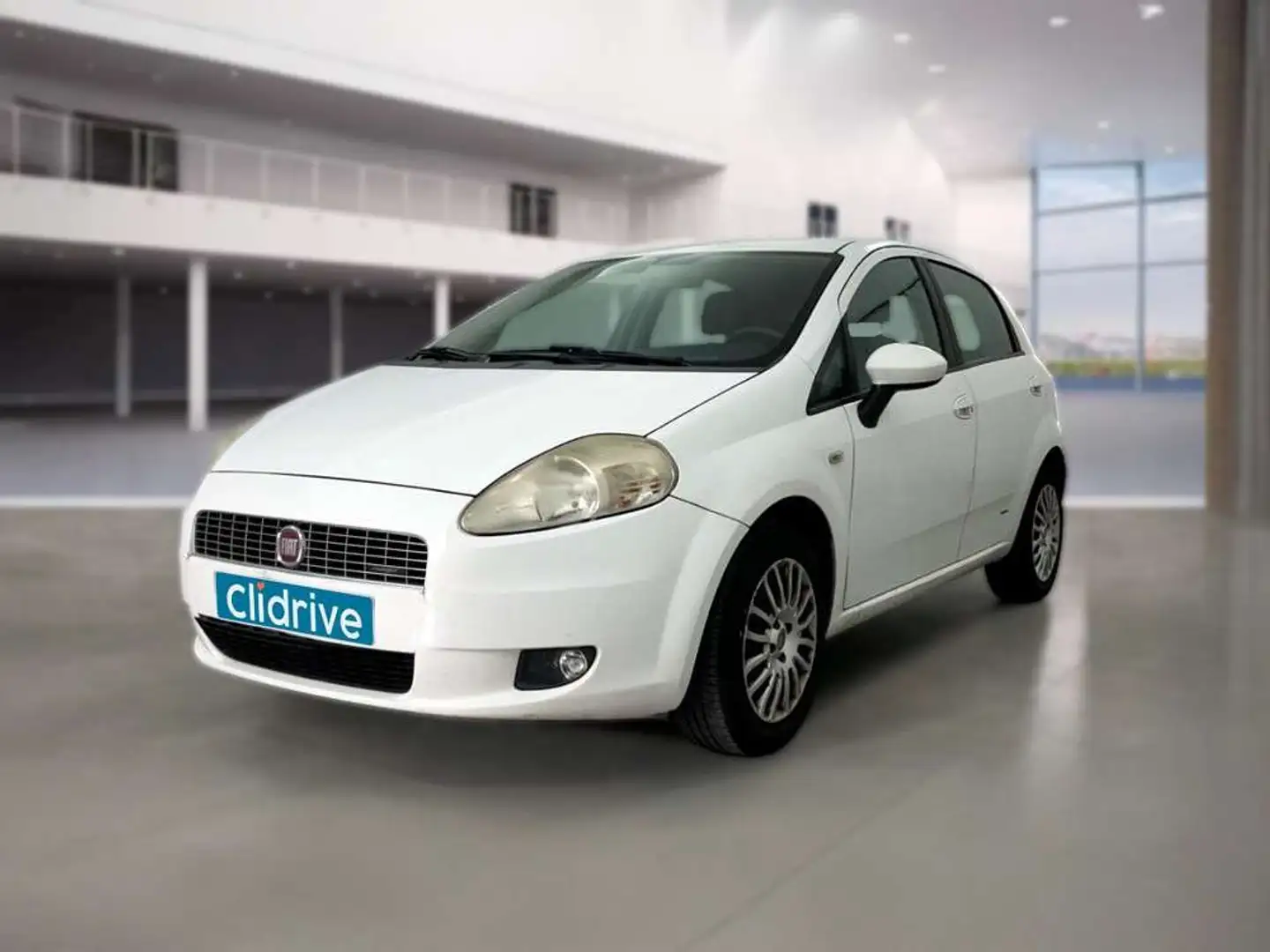 Fiat Grande Punto Pequeño Manual de 5 Puertas Blanco - 2