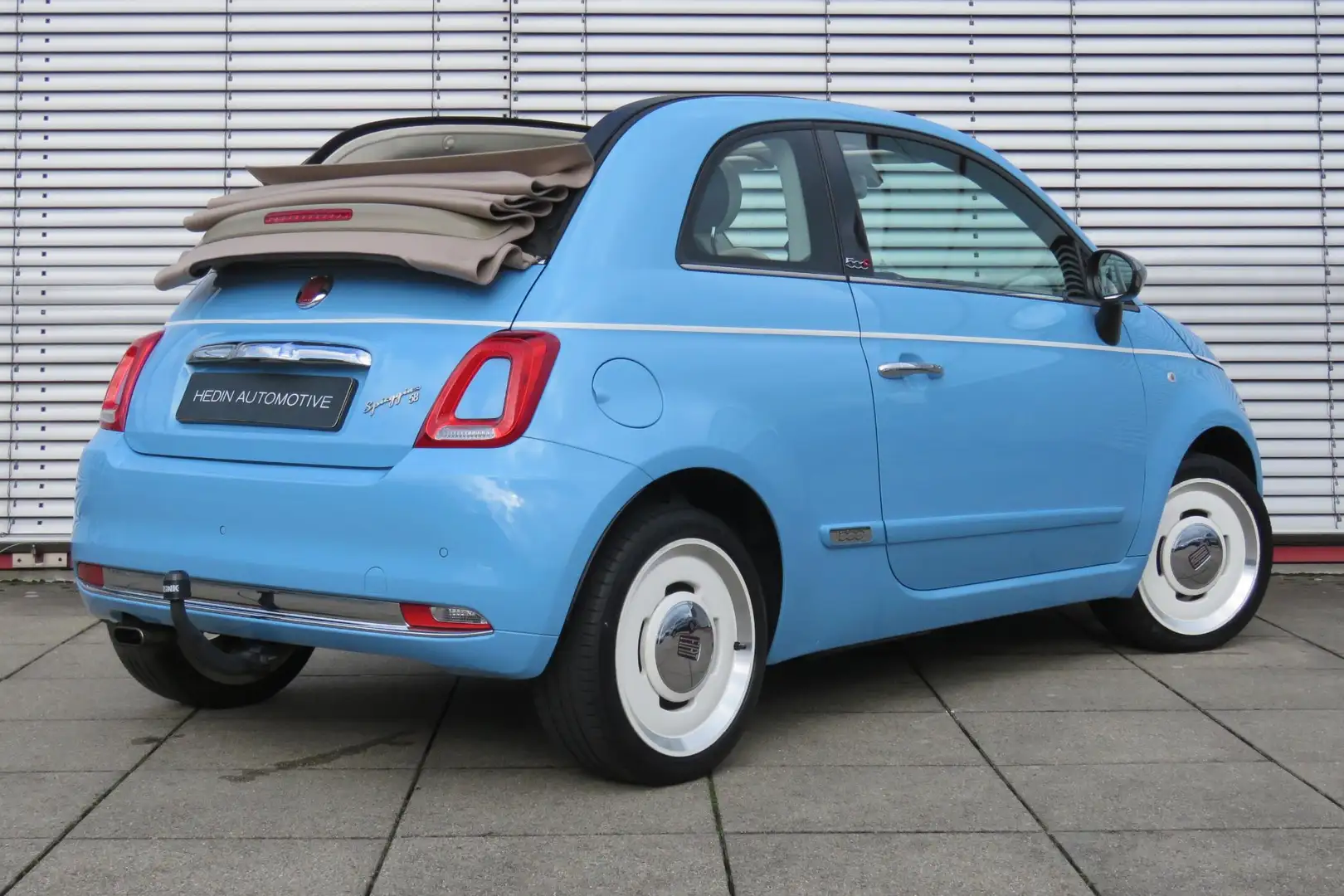 Fiat 500C 0.9 TwinAir Turbo Spiaggina 58 | Apple Carplay | T Bleu - 2