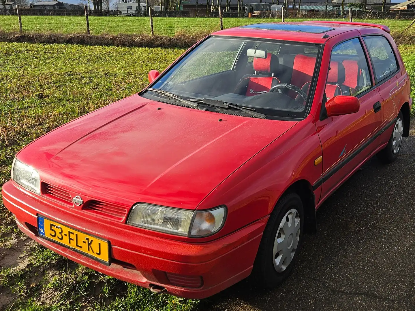 Nissan Sunny 1.4 Sail Trend Rojo - 1