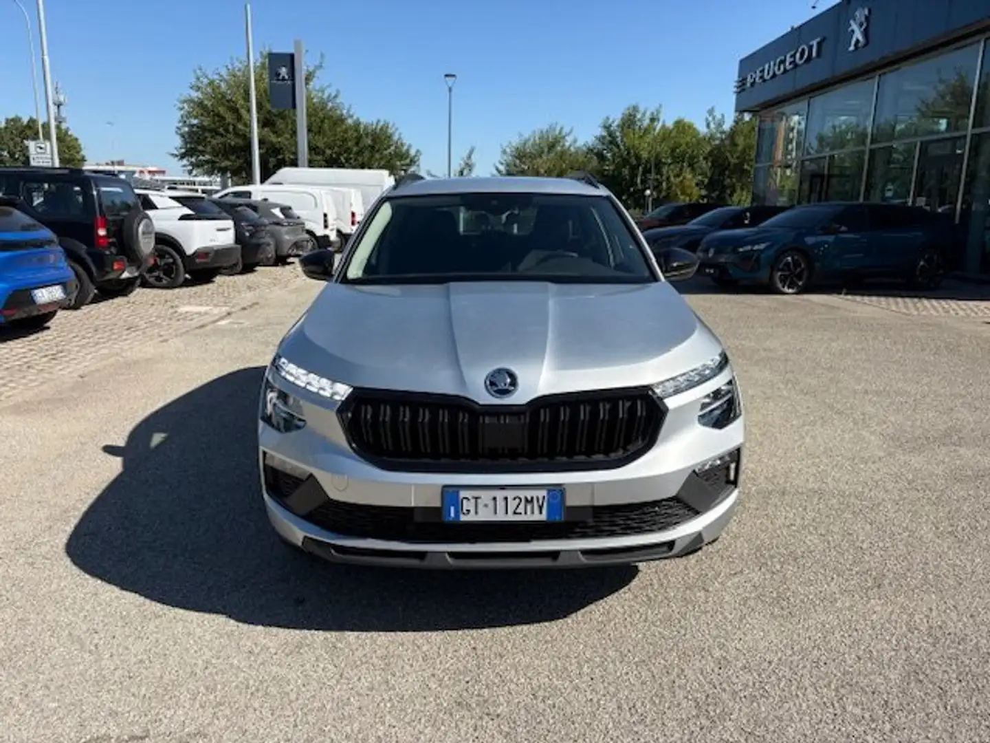 Skoda Kamiq 2024 1.0 tsi Black Dots 115cv dsg automatico Grigio - 2