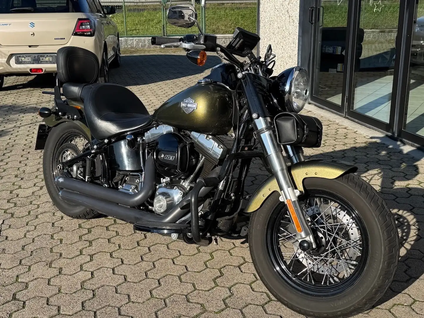 Harley-Davidson Softail Slim 103 FLS LV2 ABS Verde - 2