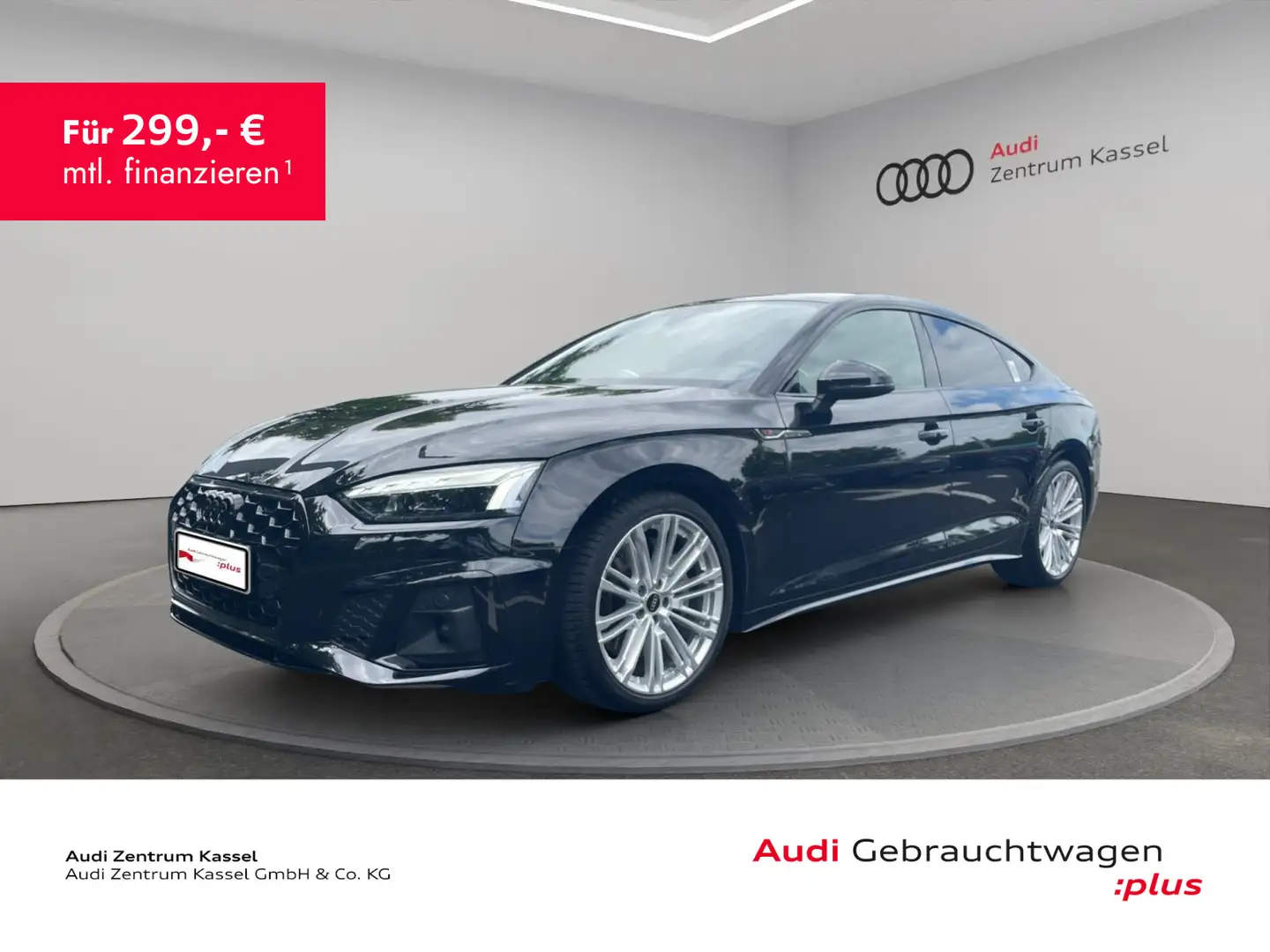 Audi A5 A5 SB 50 TDI qu. S line Matrix Navi Kamera Leder Schwarz - 1