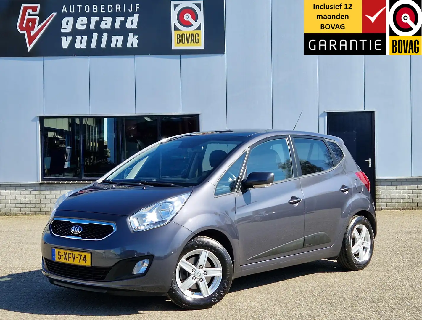 Kia Venga 1.6 CVVT AUTOMAAT Edition NAV CAMERA TREKHAAK Grijs - 1