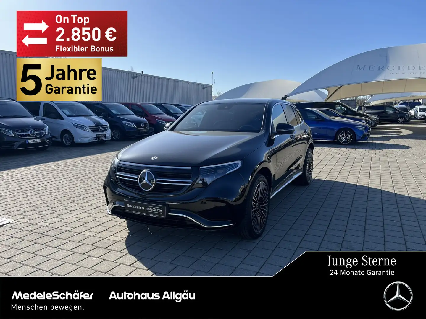 Mercedes-Benz EQC 400 EQC 400 4M AMG Line 21" Memory Soundsystem MLed Zwart - 1