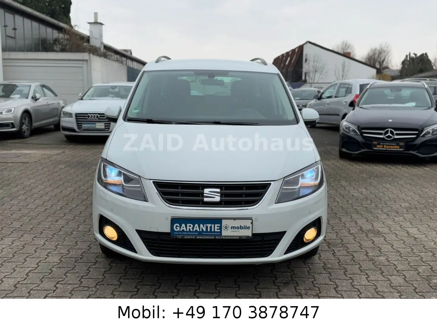 SEAT Alhambra Style*2HAND*7SITZE*KAMERA*BI-XE Weiß - 2
