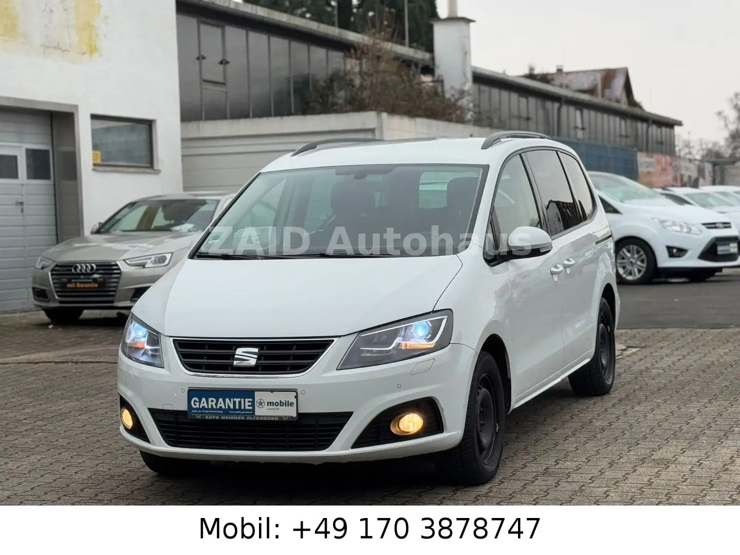SEAT Alhambra Style*2HAND*7SITZE*KAMERA*BI-XE Weiß - 1
