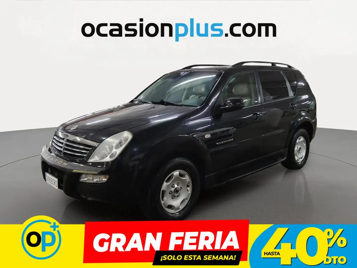 SsangYong Rexton 270 Full Negro - 1