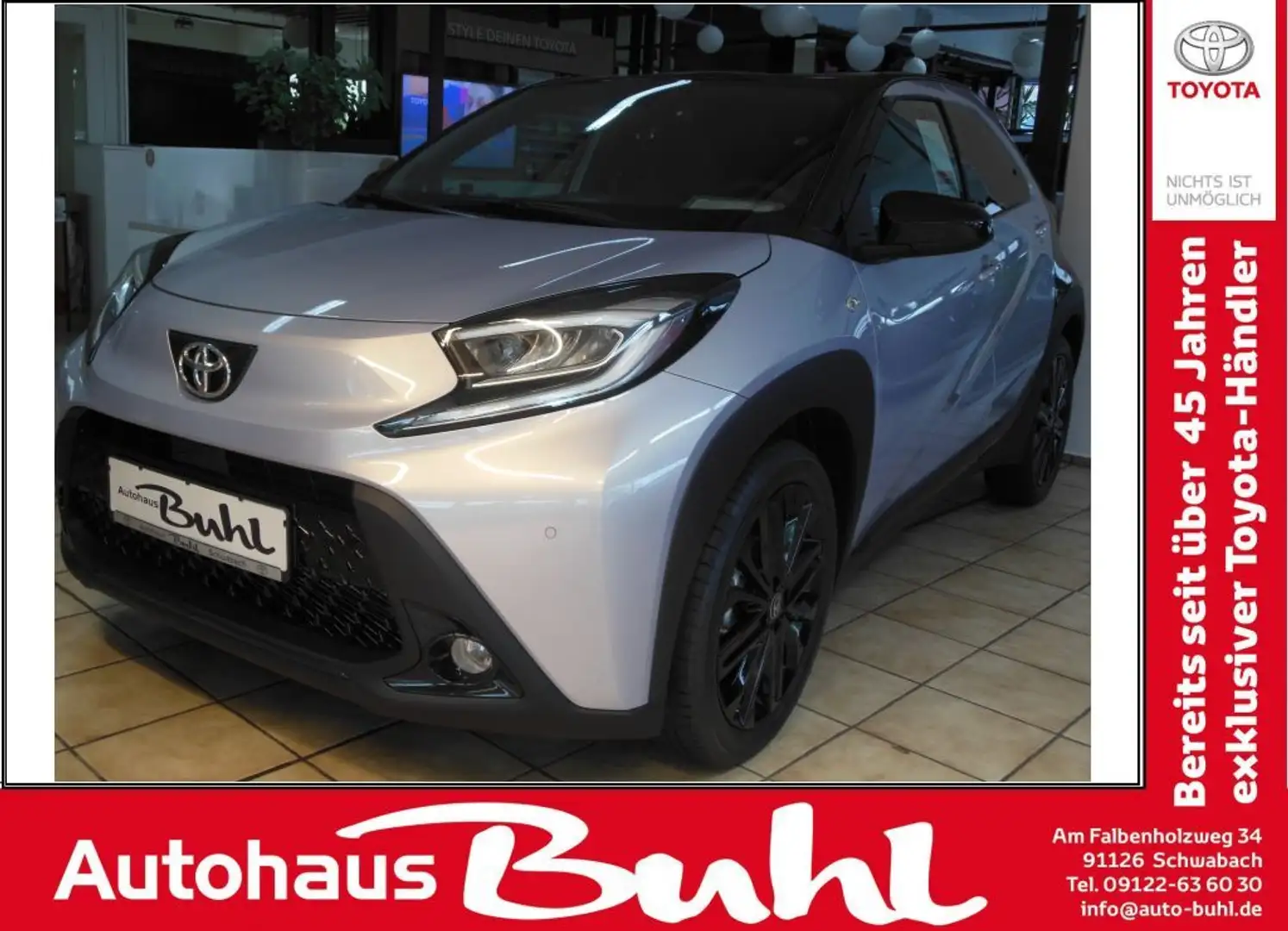 Toyota Aygo X S-CVT JBL Automatik* - TOP Ausstattung 1,99% Silber - 1