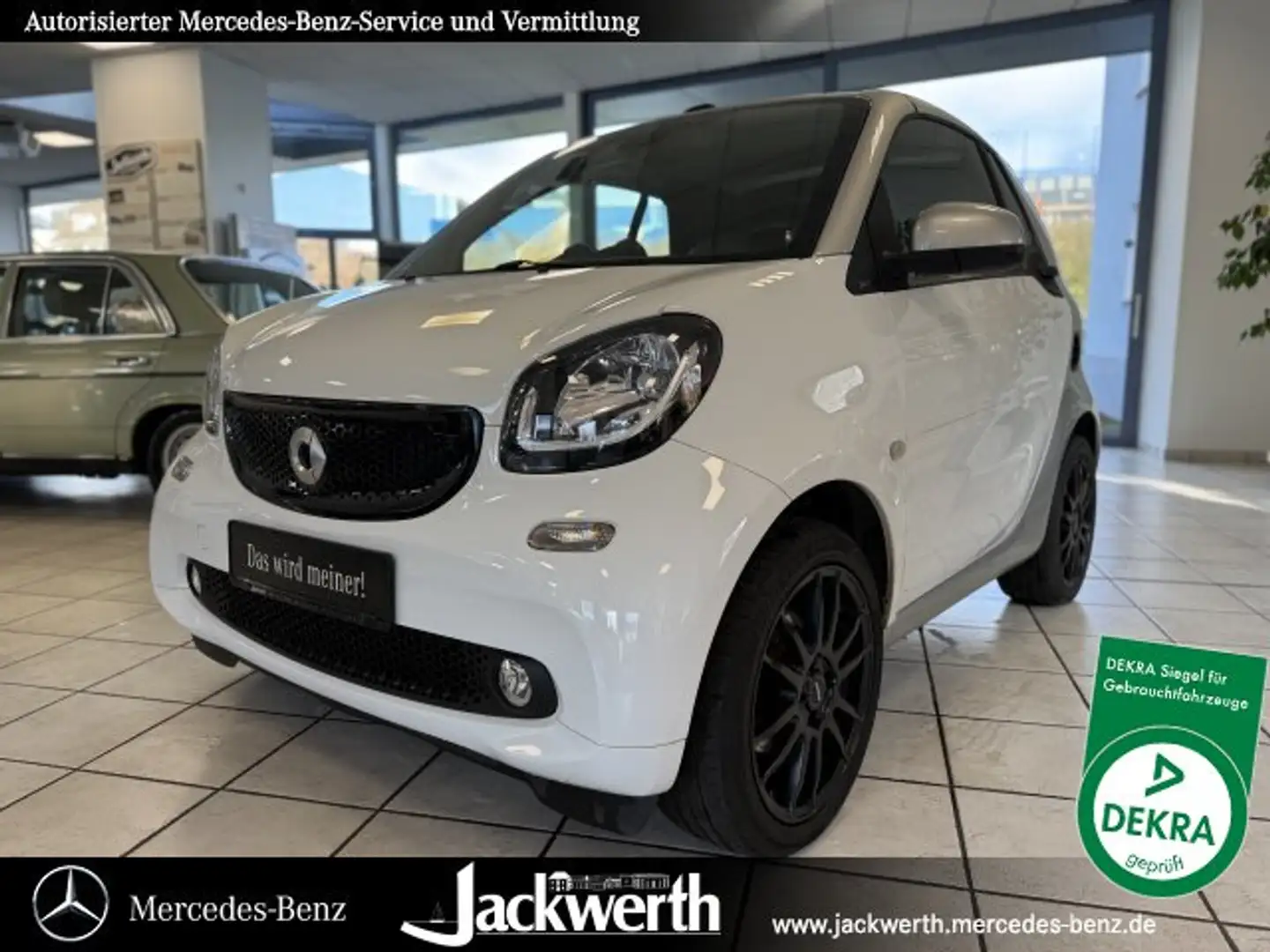 smart forTwo smart fortwo cabrio Navi/Autom./Sitzheizung Weiß - 1