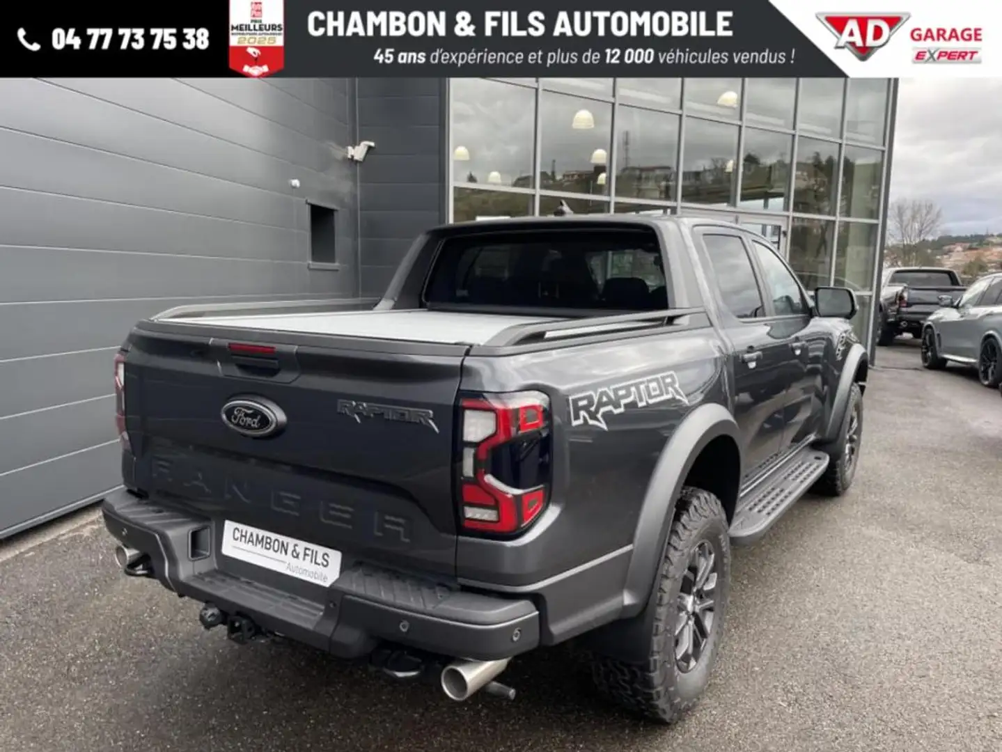 Ford Ranger DOUBLE CABINE DCA 2.0 ECOBLUE 210 CH S&S BVA10 RAP Noir - 2
