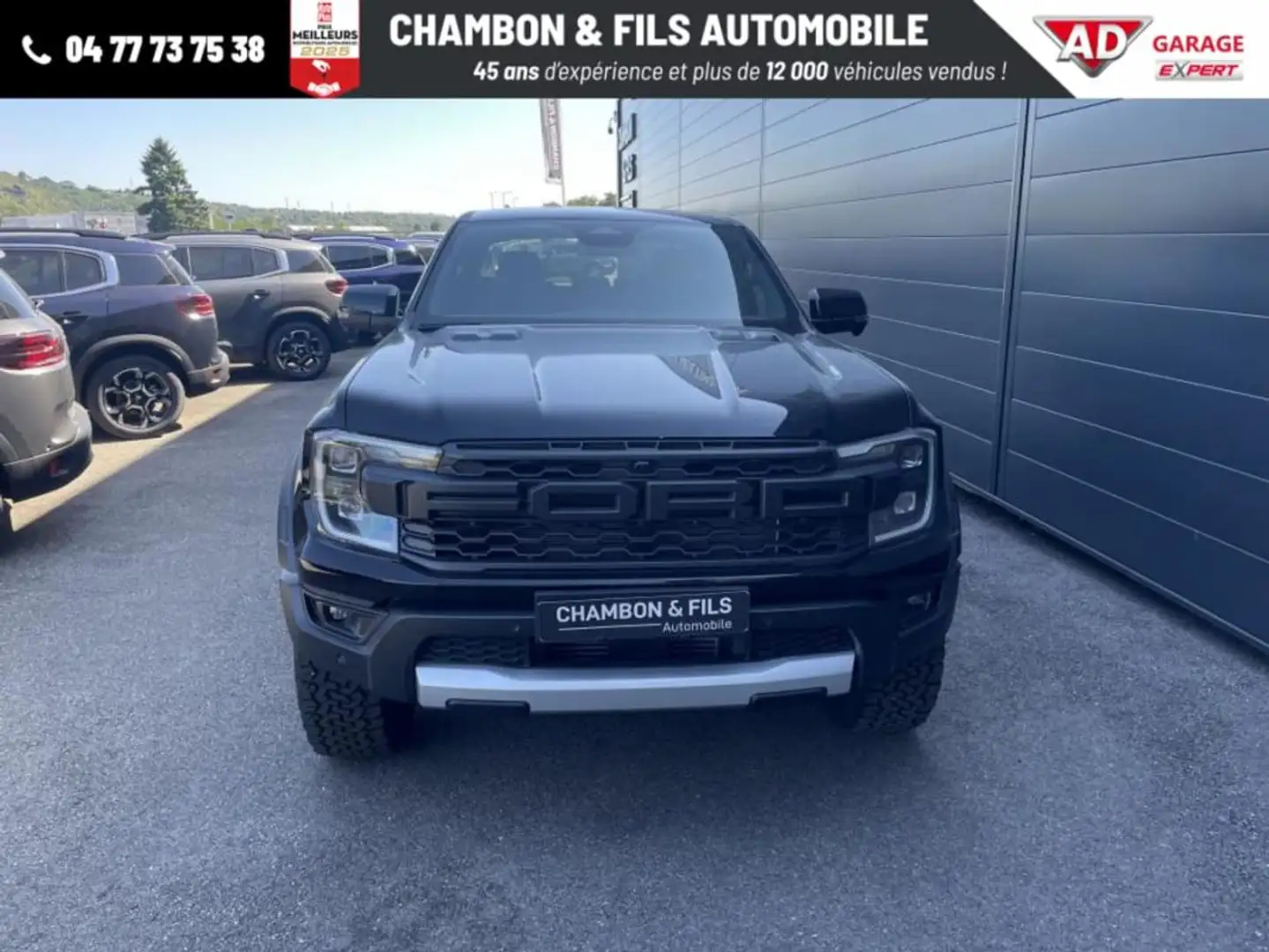 Ford Ranger DOUBLE CABINE DCA 2.0 ECOBLUE 210 CH S&S BVA10 RAP Gris - 2