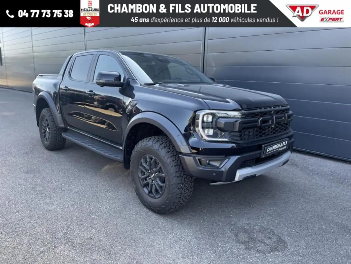 Ford Ranger DOUBLE CABINE DCA 2.0 ECOBLUE 210 CH S&S BVA10 RAP Gris - 1