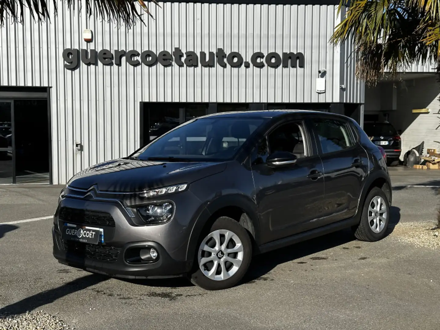 Citroen C3 1.5 BLUEHDI 100CH S\u0026S FEEL E6.D Gris - 1