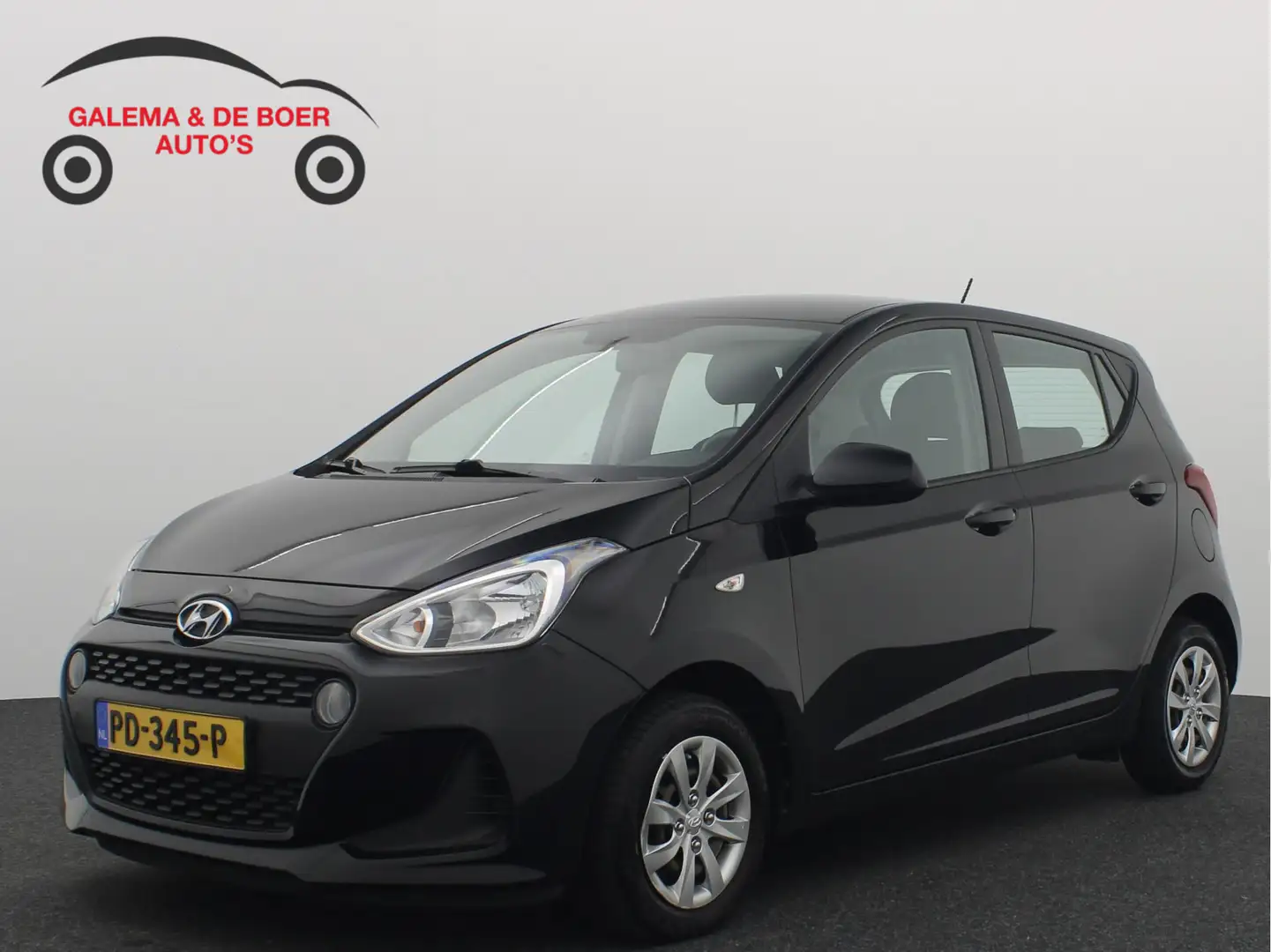 Hyundai i10 1.0i i-Motion AIRCO / ELEK RAMEN / NL-AUTO Negru - 1