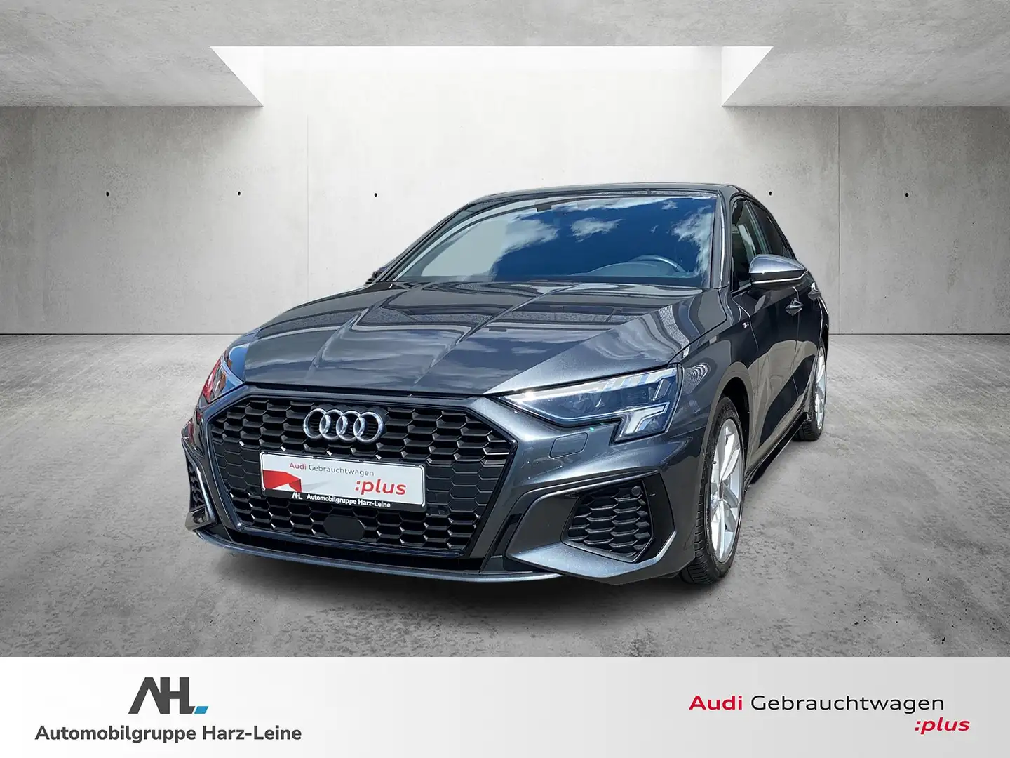 Audi A3 Sportback 35 TFSI S-line AHK Rückfahrkamera LED MM Gris - 1