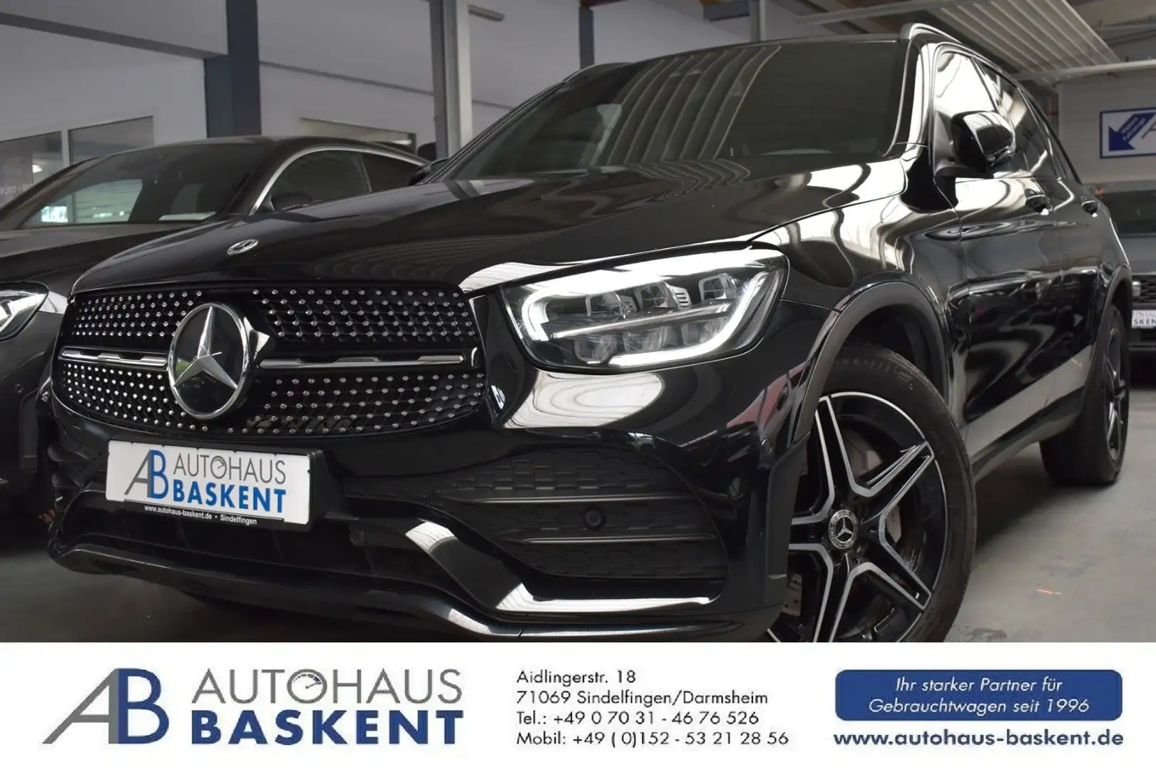 Mercedes-Benz GLC 220 d 4Matic*KAMERA*NIGHT-PAKET*LED*SHZ*AHK Schwarz - 1
