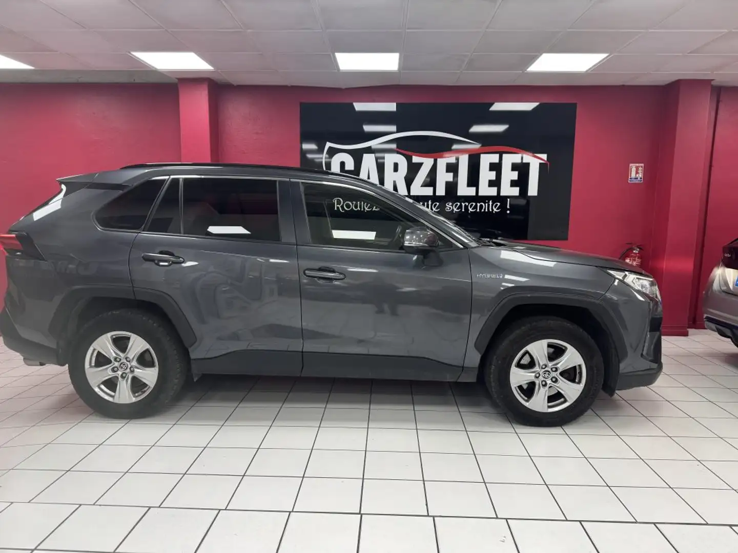 Toyota SUV HYBRIDE 222cv DYNAMIC BUSINESS AWD/1 ERE MAIN/TVA RECUP Gris - 2