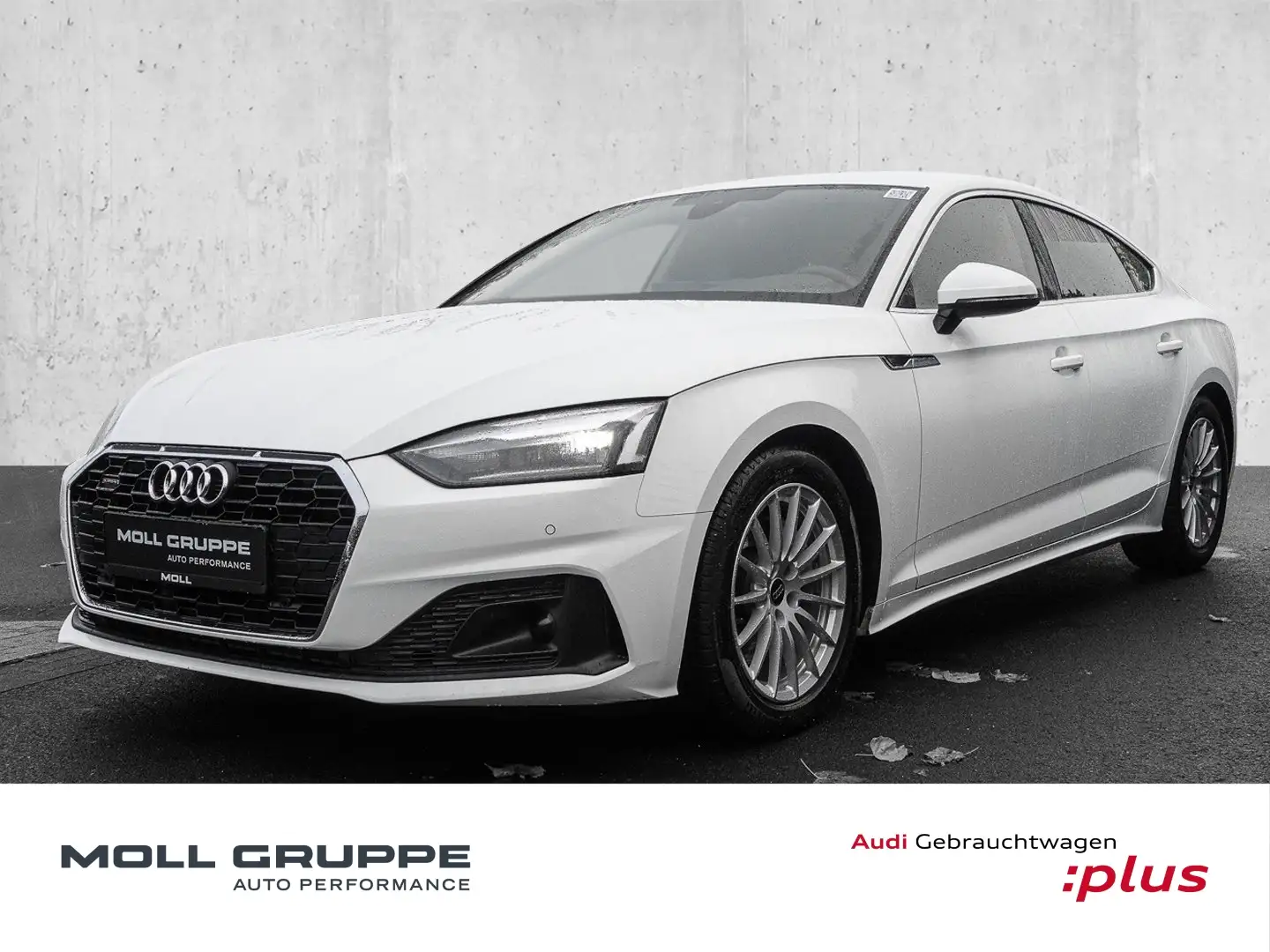 Audi A5 Sportback 2.0 TDI quattro S tronic B&O Navi PLus K Weiß - 1