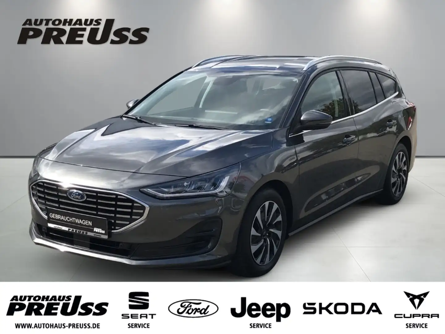 Ford Focus Turnier Titanium  1.5 EcoBlue Grau - 1