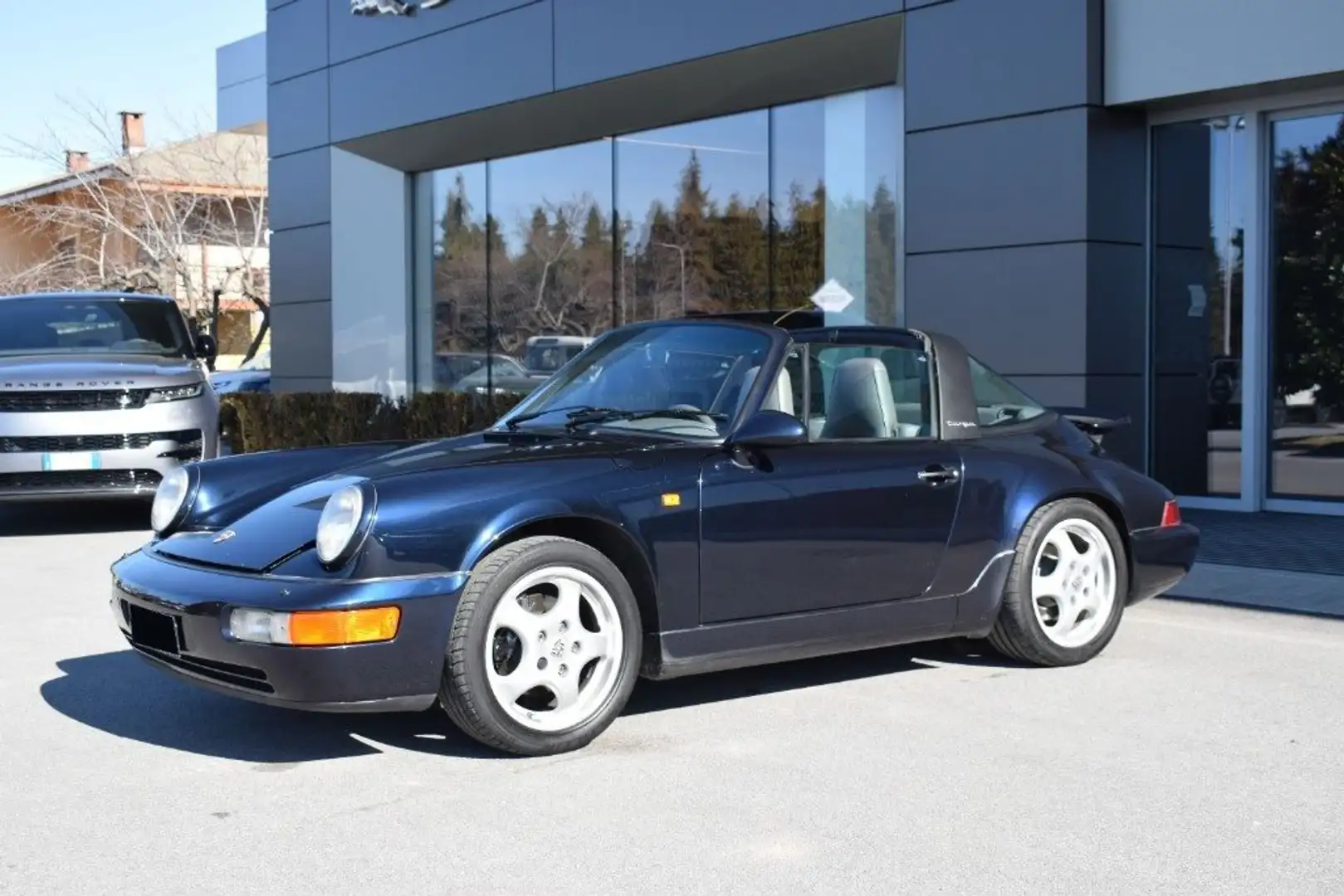 Porsche 964 CARRERA 4 TARGA Bleu - 1