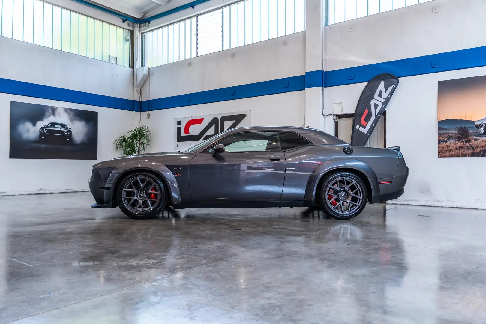 Dodge Challenger Scat Pack 6.4L V8 SRT 392 485cv  at8 IVA ESPOSTA Grigio - 1