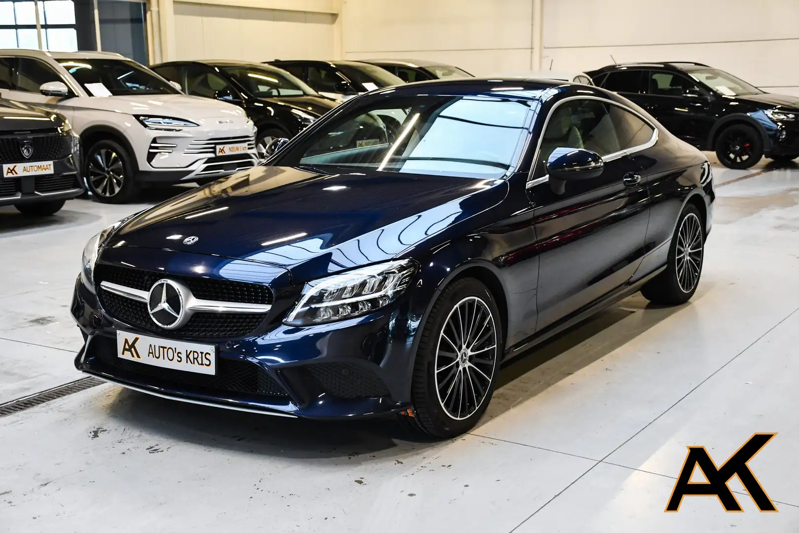 Mercedes-Benz C 180 C 180 Coupe AMG Line - NAVI / CAMERA / LEDER / PDC Bleu - 1