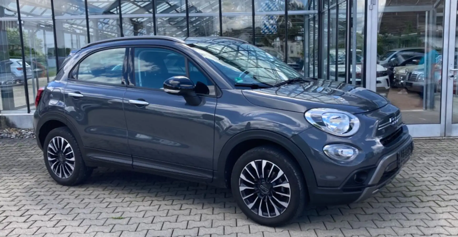 Fiat 500X Cross DAB+ Alu 18" Apple Car Play Teilleder Gris - 2