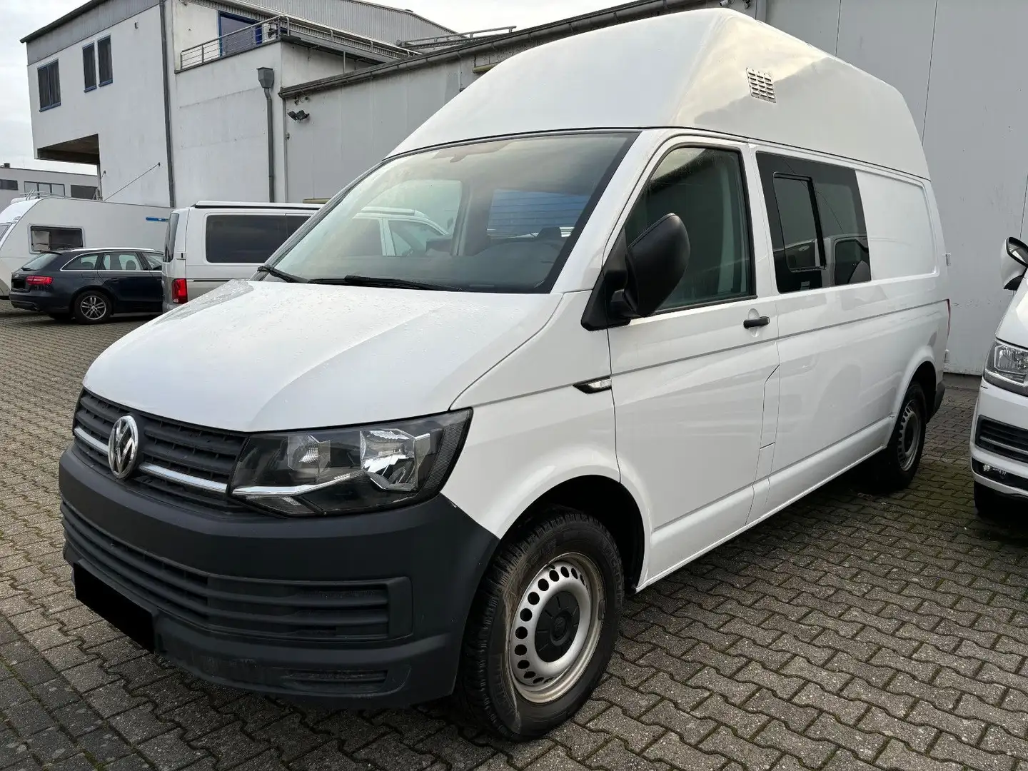 Volkswagen T6 Transporter T6 Kasten Hochdach lang L2H3 KLIMA Tempomat Blanco - 1