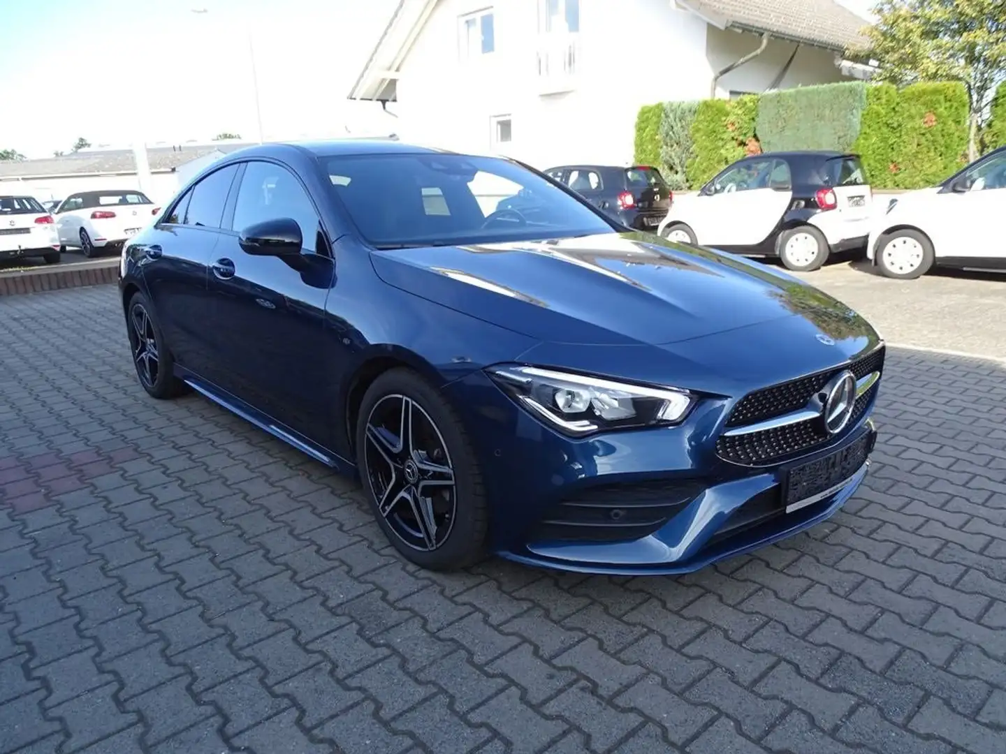 Mercedes-Benz CLA 200 CLA 200 Coupe AMG Line Panorama Blu/Azzurro - 1