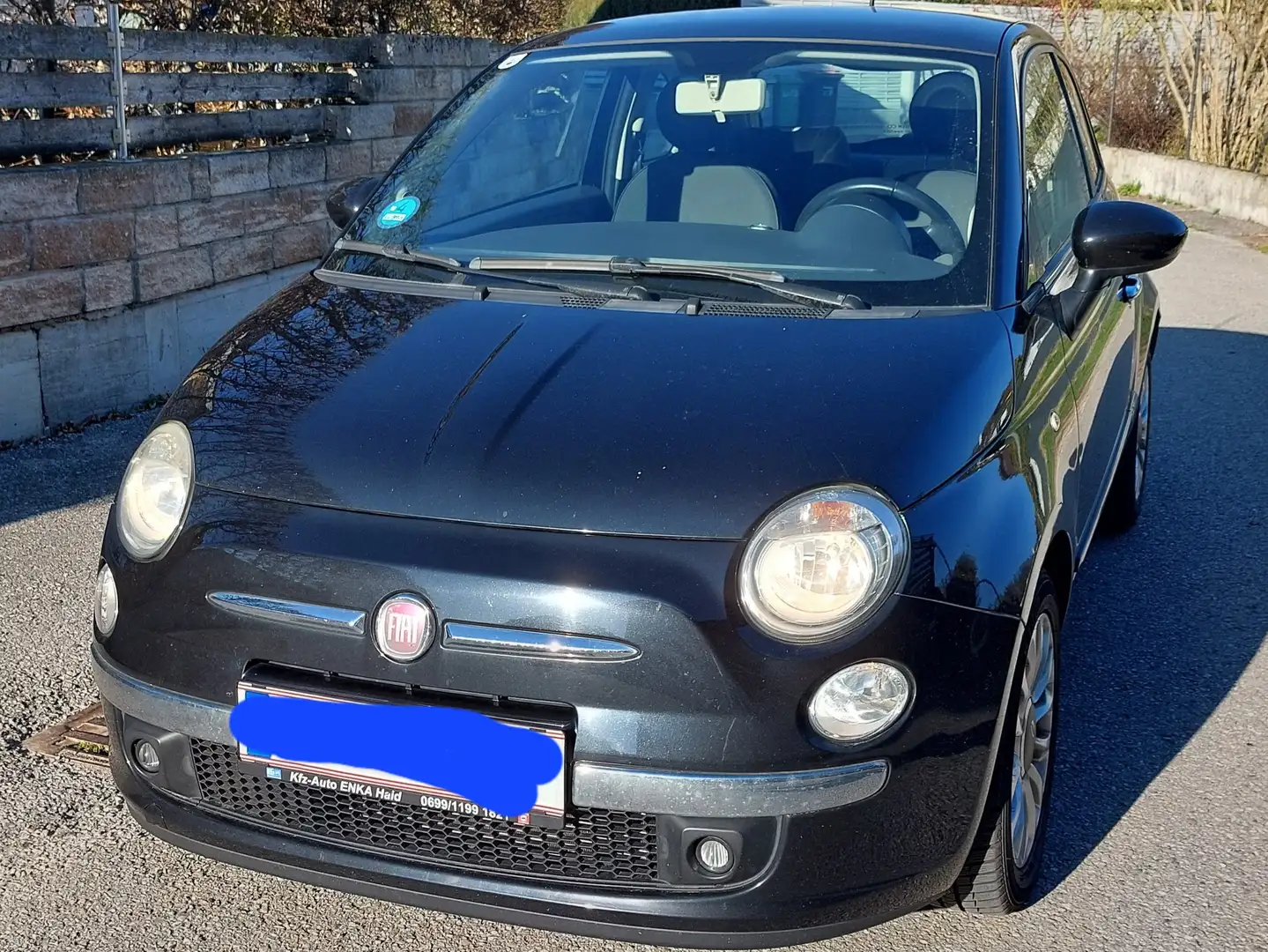 Fiat 500 500 1,2 Lounge Lounge Schwarz - 1