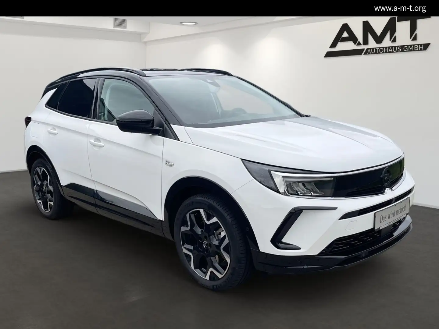Opel Grandland X 1.6 Turbo Hybrid GS Line AHK Weiß - 2
