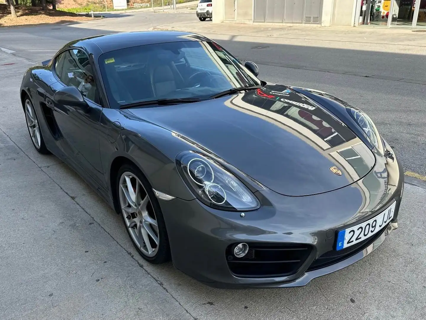 Porsche Cayman S 981 Gris - 1