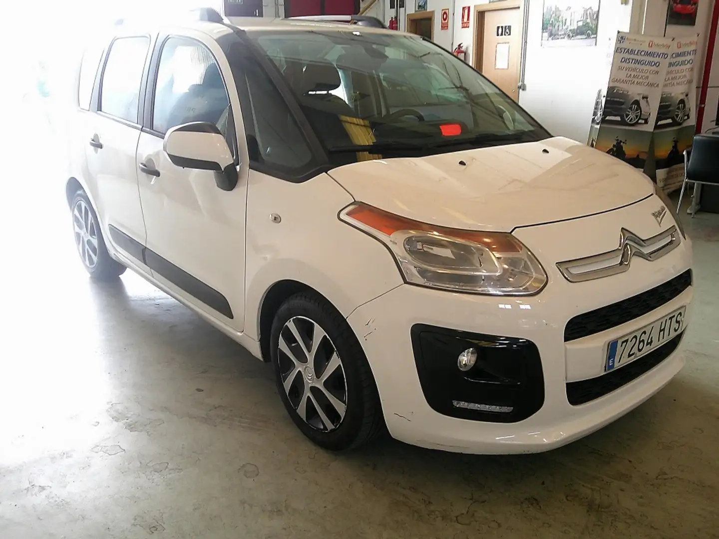 Citroen C3 Picasso 1.6HDi Seduction Blanc - 2