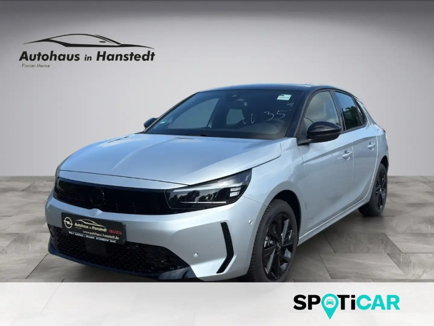 Opel Corsa F 1.2 Turbo GS 100PS 6 Gang LED 360 Kamera Allwett Zilver - 1