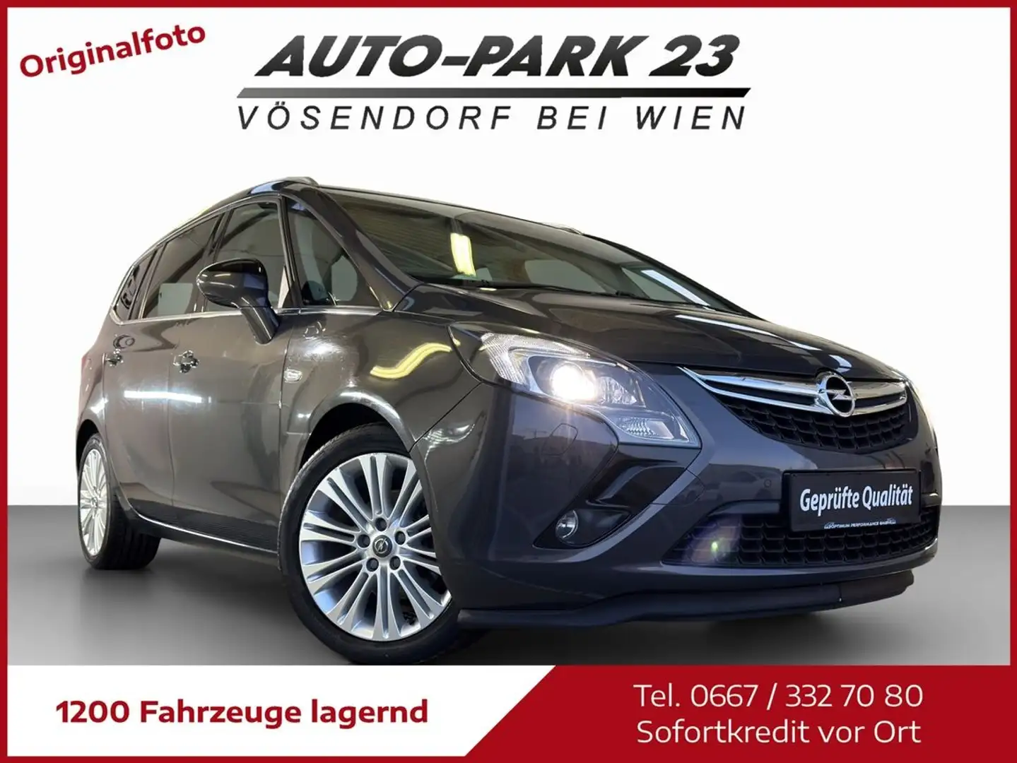 Opel Zafira ***SOFORT-KREDIT**MOD2014 Grau - 2