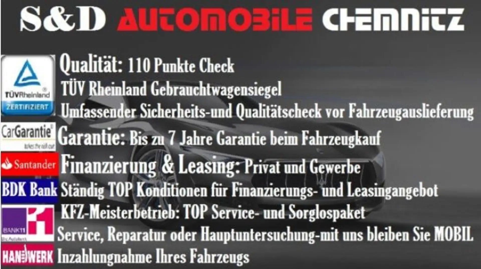 Audi A6 "S-line" Blau - 1