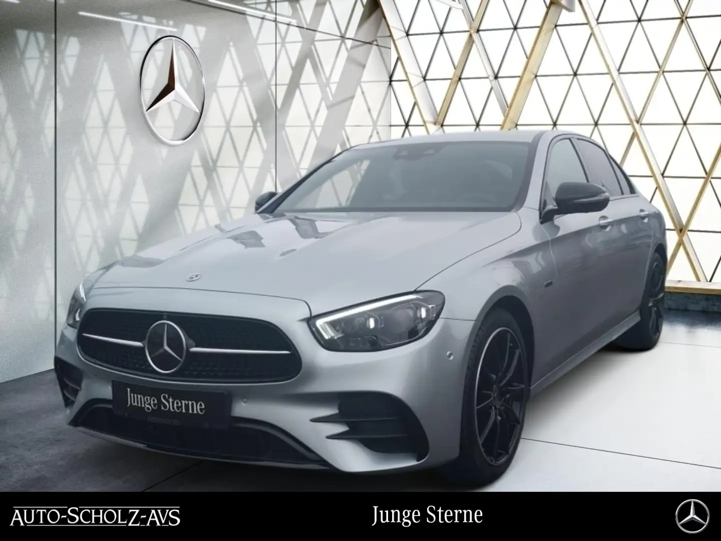 Mercedes-Benz E 220 d  NIGHT EDITION AHK*360°*Guard*AMG*Distro Silber - 1