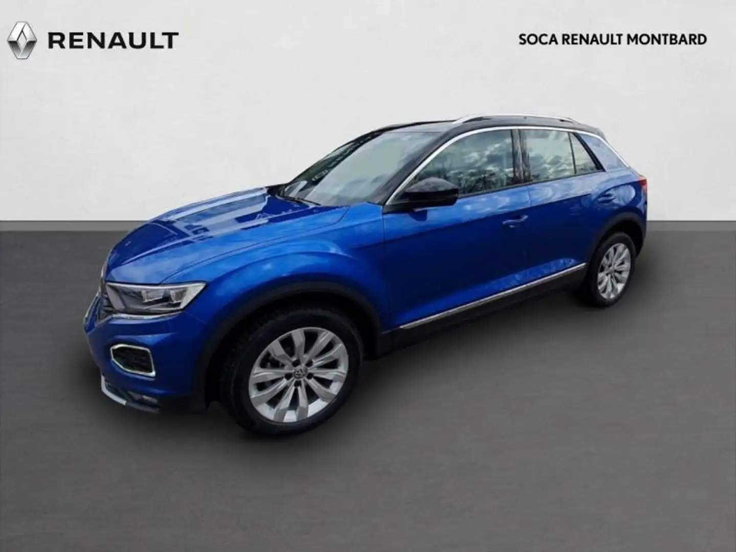 Volkswagen T-Roc 1.5 TSI 150 EVO Start/Stop DSG7 Carat Blauw - 1
