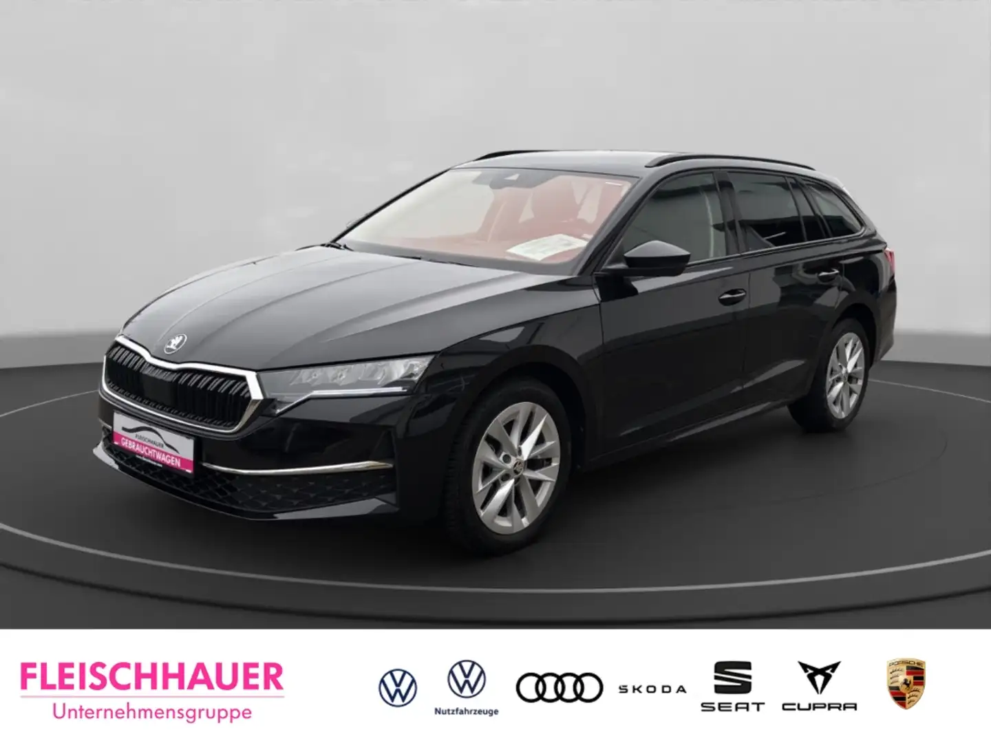 Skoda Octavia Combi 1.5 TSI mHEV DSG+ACC+NAVI+DAB+AHK Schwarz - 1