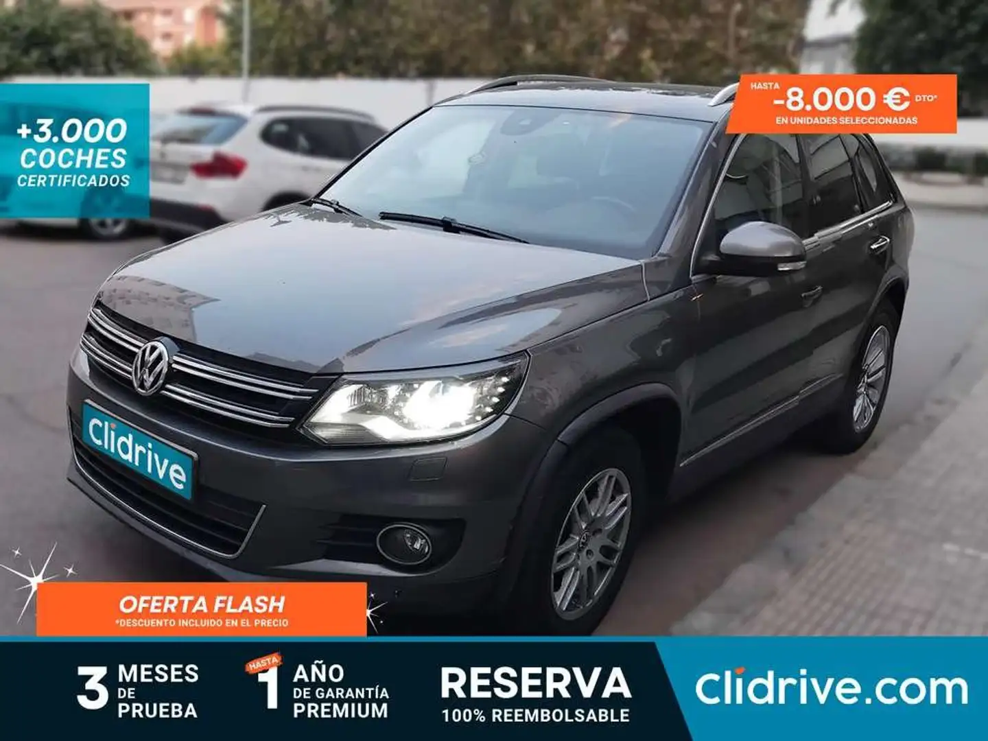 Volkswagen Tiguan 2.0TDI BMT Sport 4Motion 140 Gris - 1