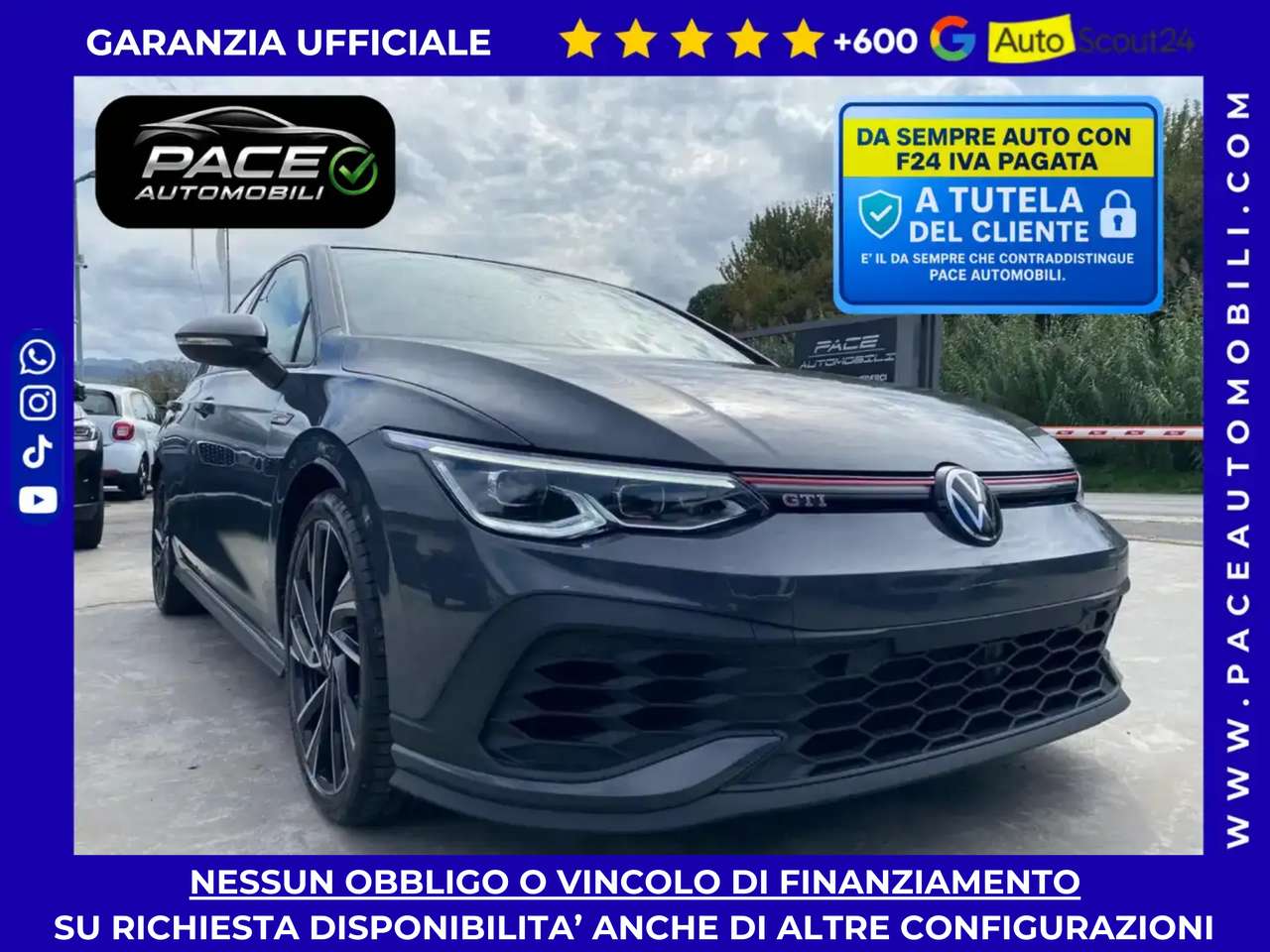 Volkswagen Golf GTI VIII 8 CLUBSPORT 19" LED DSG IQ LIGHT H/K ACC DCC