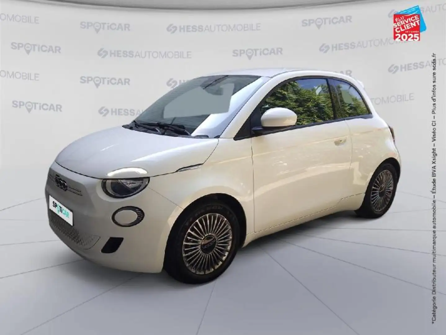 Fiat 500e e 95ch Icône Blanc - 1