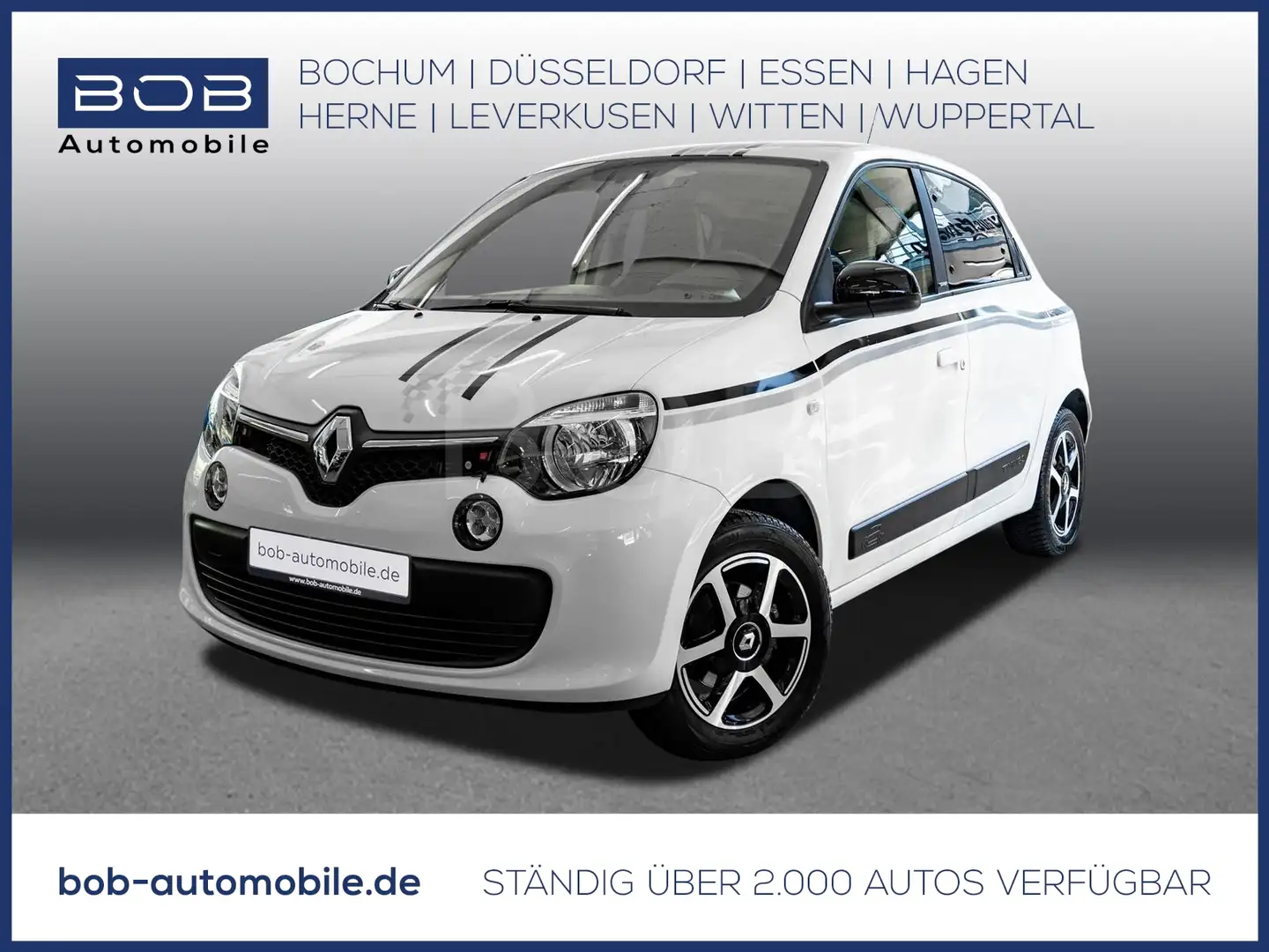 Renault Twingo LIMITED SCe 70 KLIMA+PDC+ALU+ALLWETTER Alb - 1
