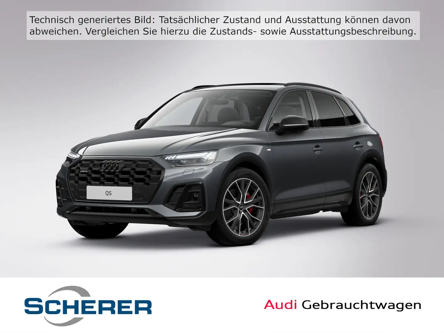 Audi Q5 SUV S line 40 TDI Qu S tronic *Competition*BO Grau - 1