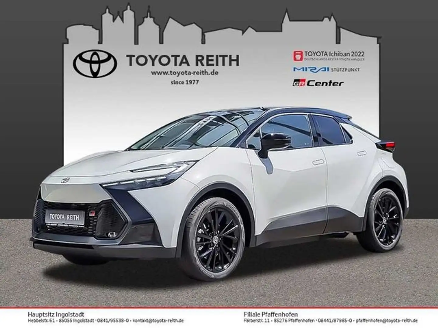 Toyota C-HR 2.0 Plug-in-Hybrid GR SPORT CVT Navi Digitales Coc Gris - 1
