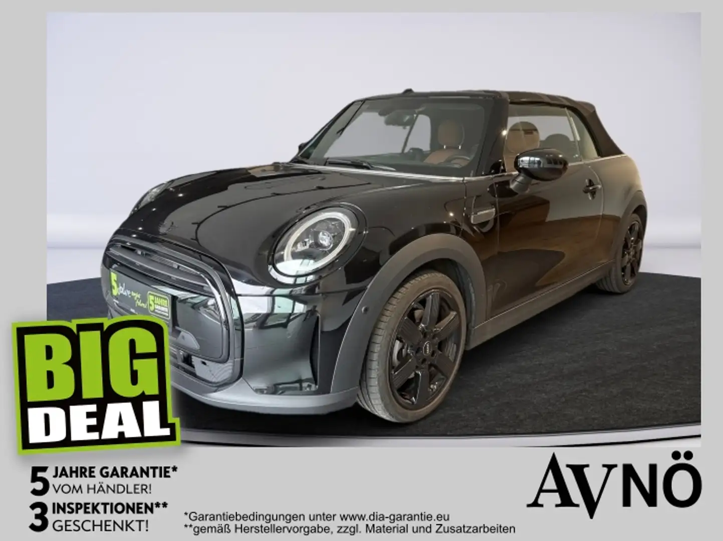 MINI Cooper Cabrio Aut. Navi Kamera Sitzh. Schwarz - 1