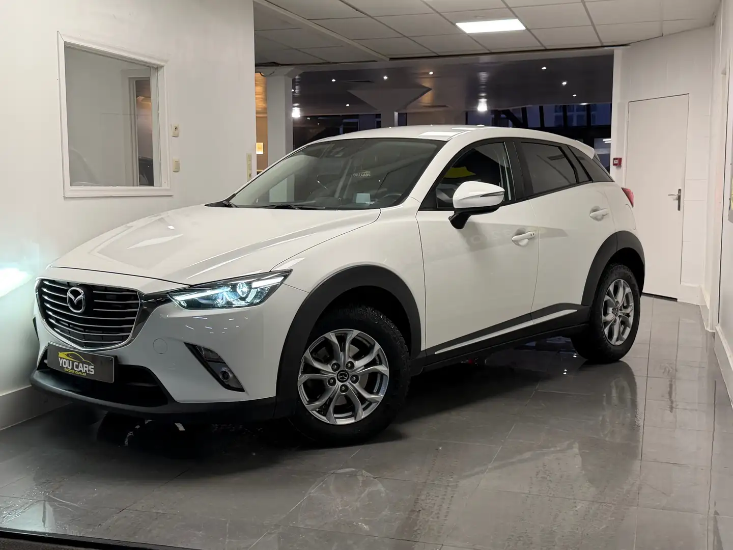 Mazda CX-3 CX-3 SKYACTIV-G 120 FWD Sports-Line Blanc - 2