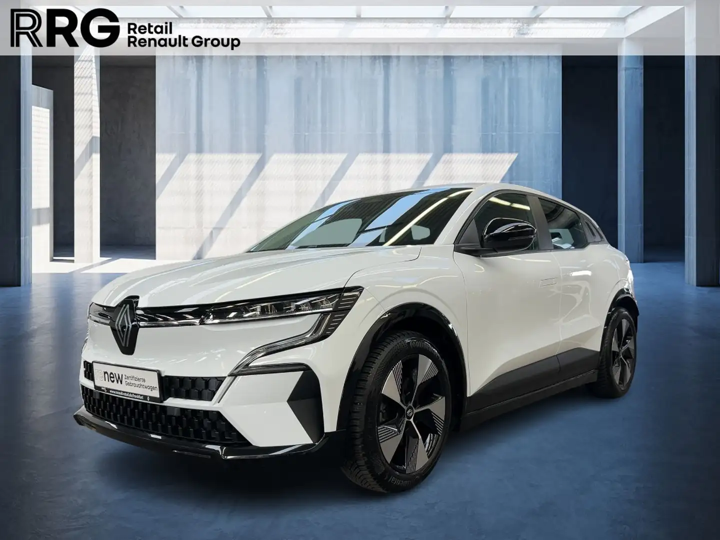 Renault Megane E-TECH EV40 130 EQUILIBRE UPE:42.600,- Wit - 1